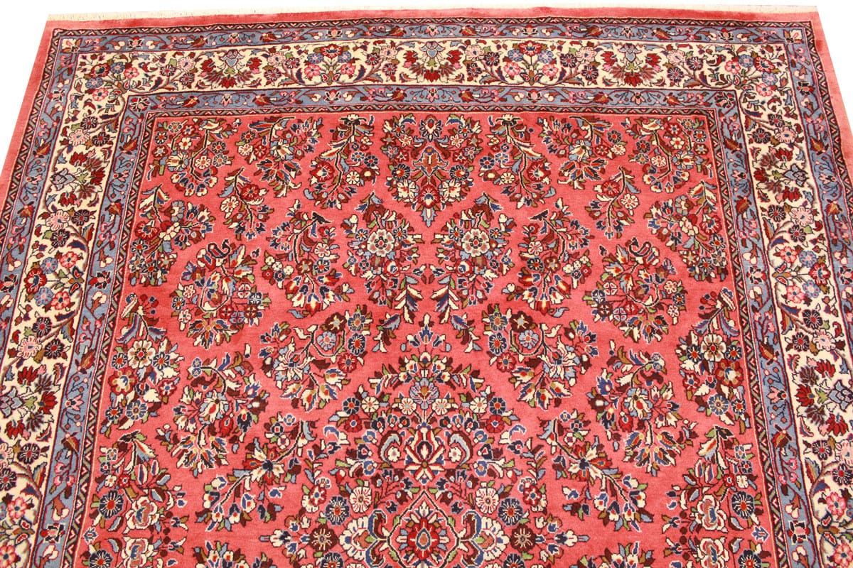 Handgeknüpfter Sarough Farahan Perserteppich, Wolle
