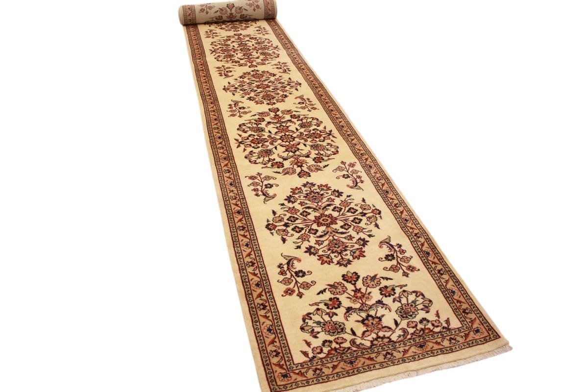 Handgeknüpfter Sarough Farahan Perserteppich, Wolle