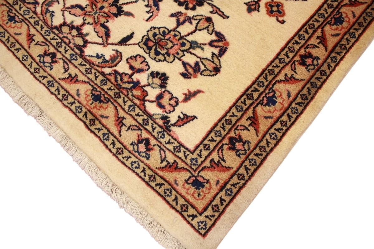 Handgeknüpfter Sarough Farahan Perserteppich, Wolle