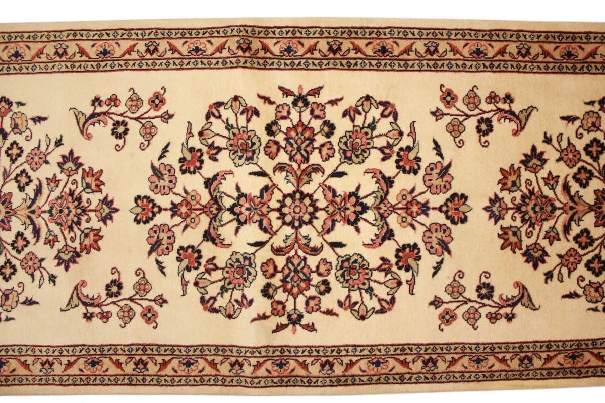 Handgeknüpfter Sarough Farahan Perserteppich, Wolle