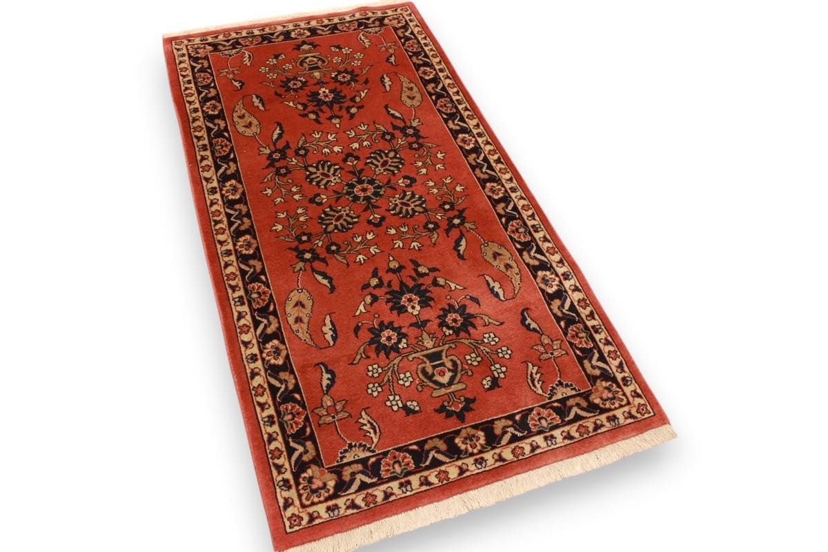 Handgeknüpfter Sarough Farahan Perserteppich, Wolle