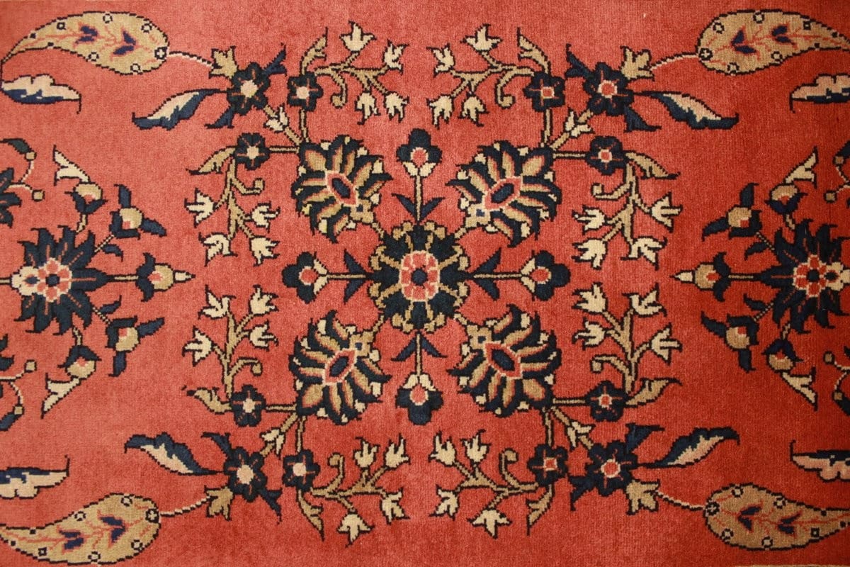 Handgeknüpfter Sarough Farahan Perserteppich, Wolle