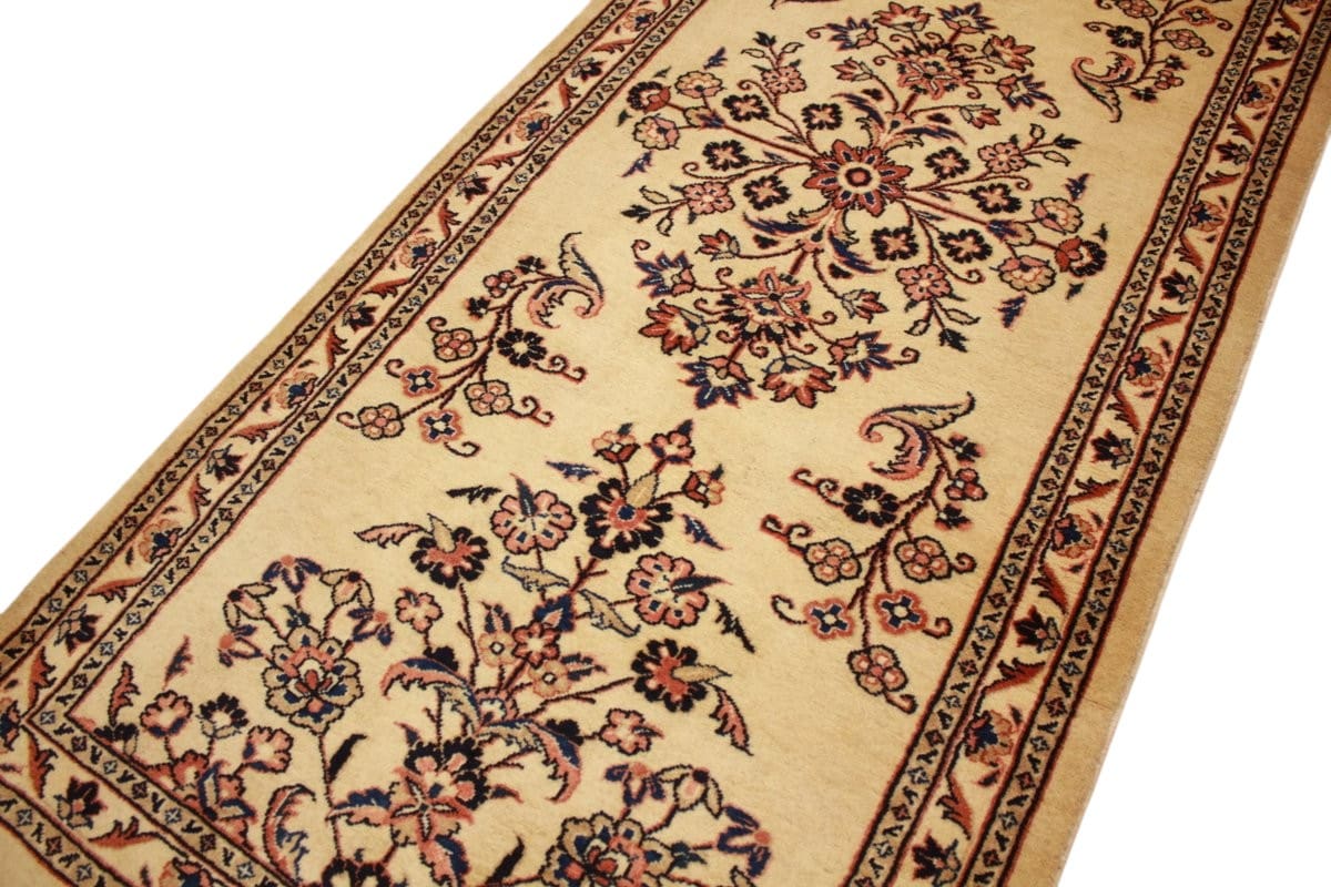 Handgeknüpfter Sarough Farahan Perserteppich, Wolle