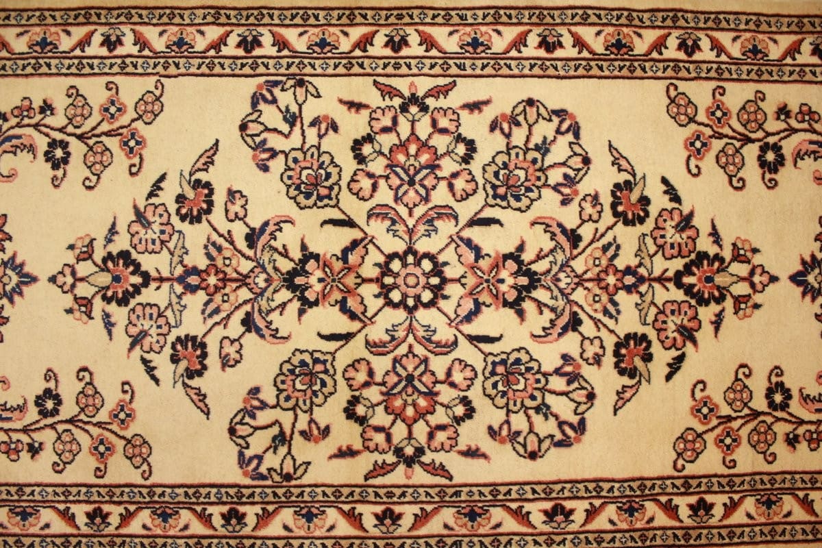 Handgeknüpfter Sarough Farahan Perserteppich, Wolle