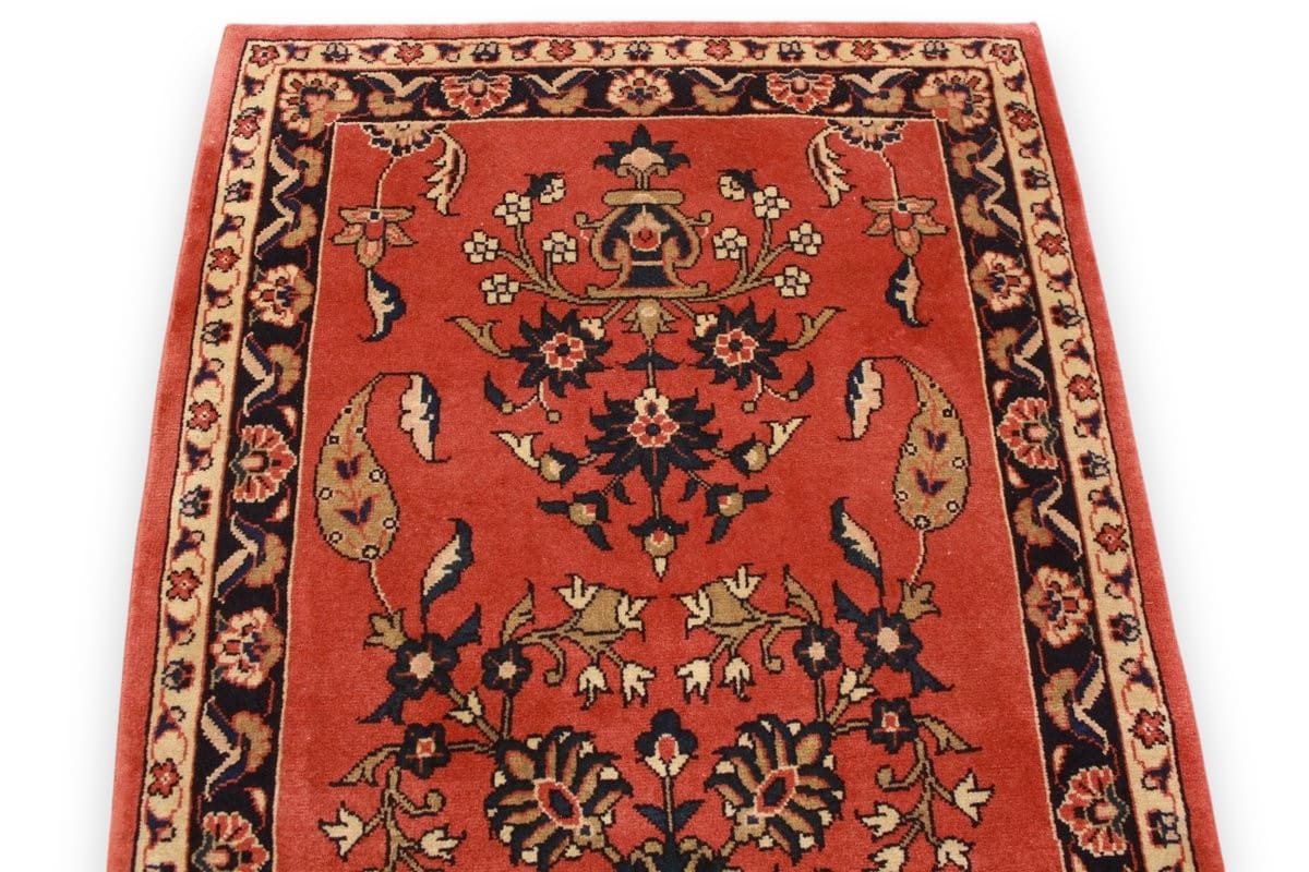 Handgeknüpfter Sarough Farahan Perserteppich, Wolle