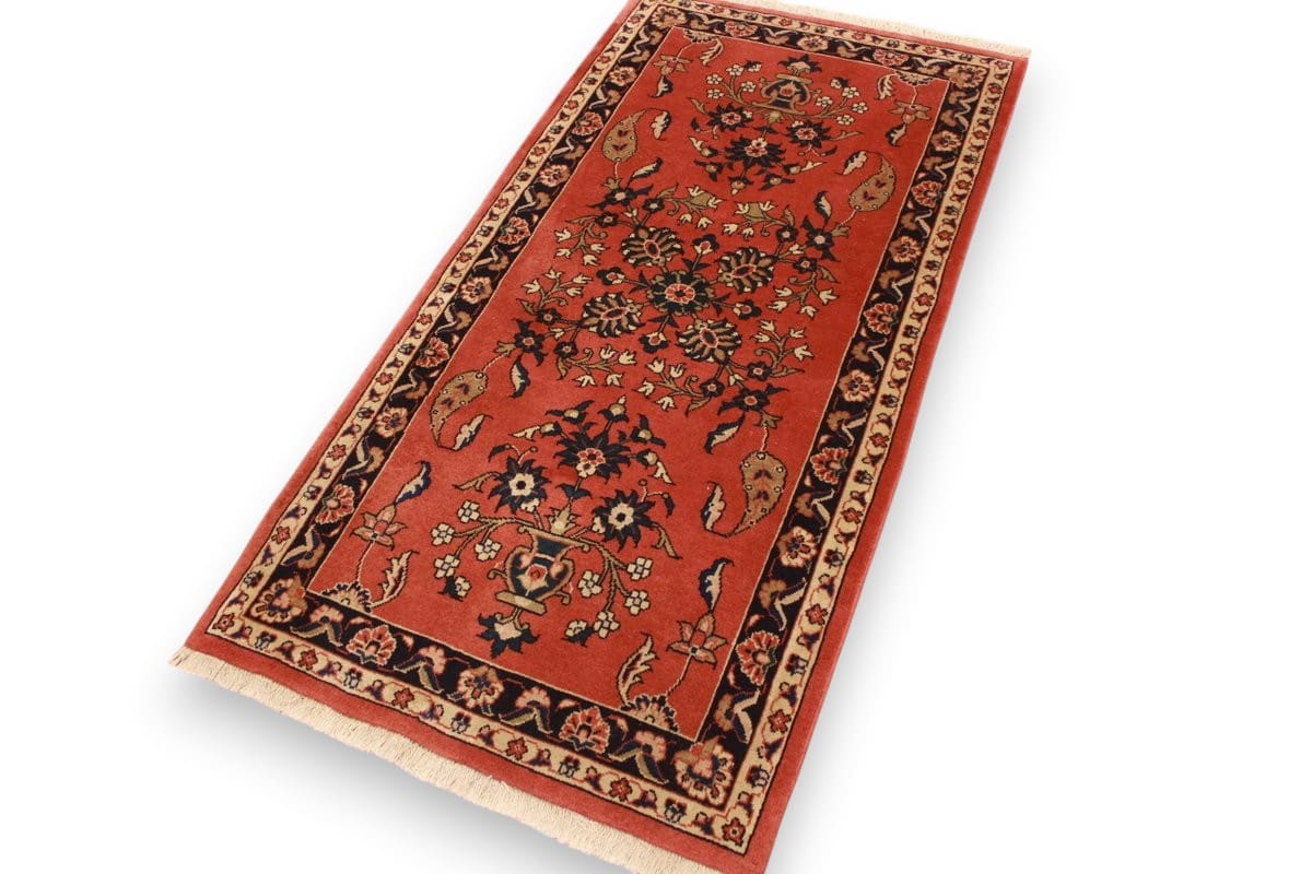 Handgeknüpfter Sarough Farahan Perserteppich, Wolle