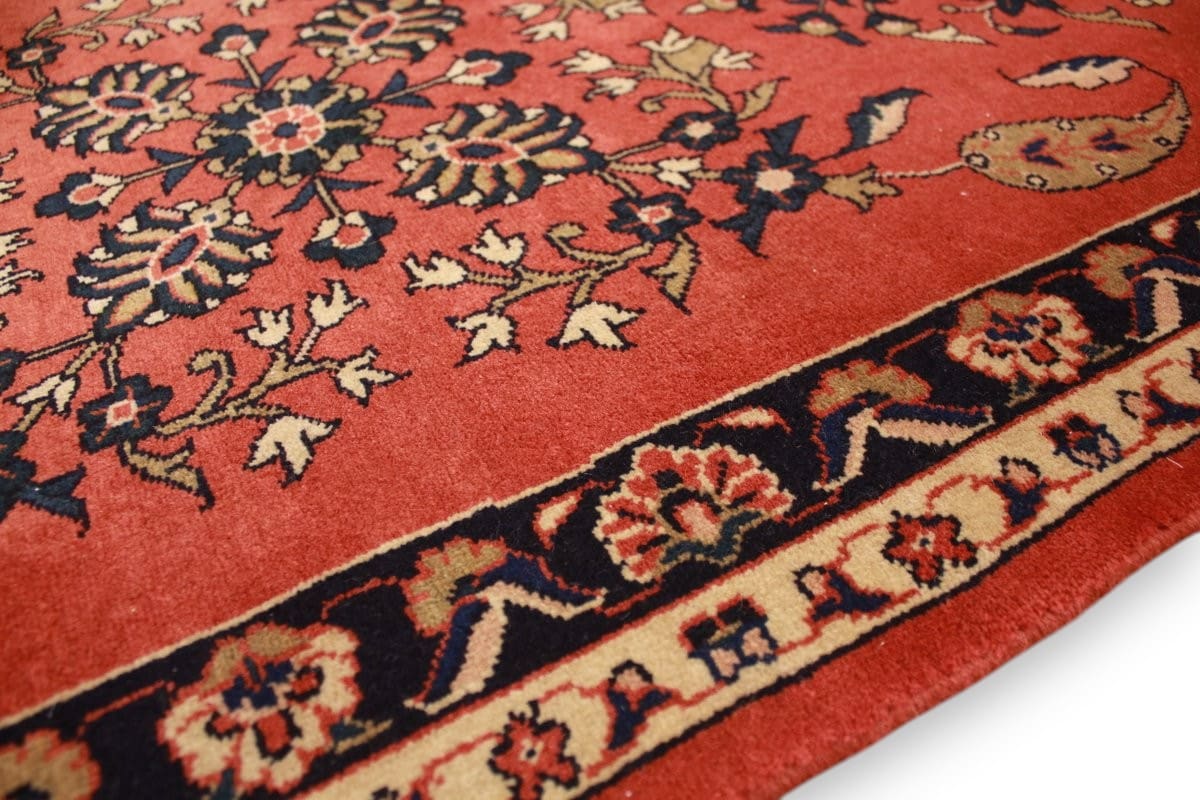 Handgeknüpfter Sarough Farahan Perserteppich, Wolle