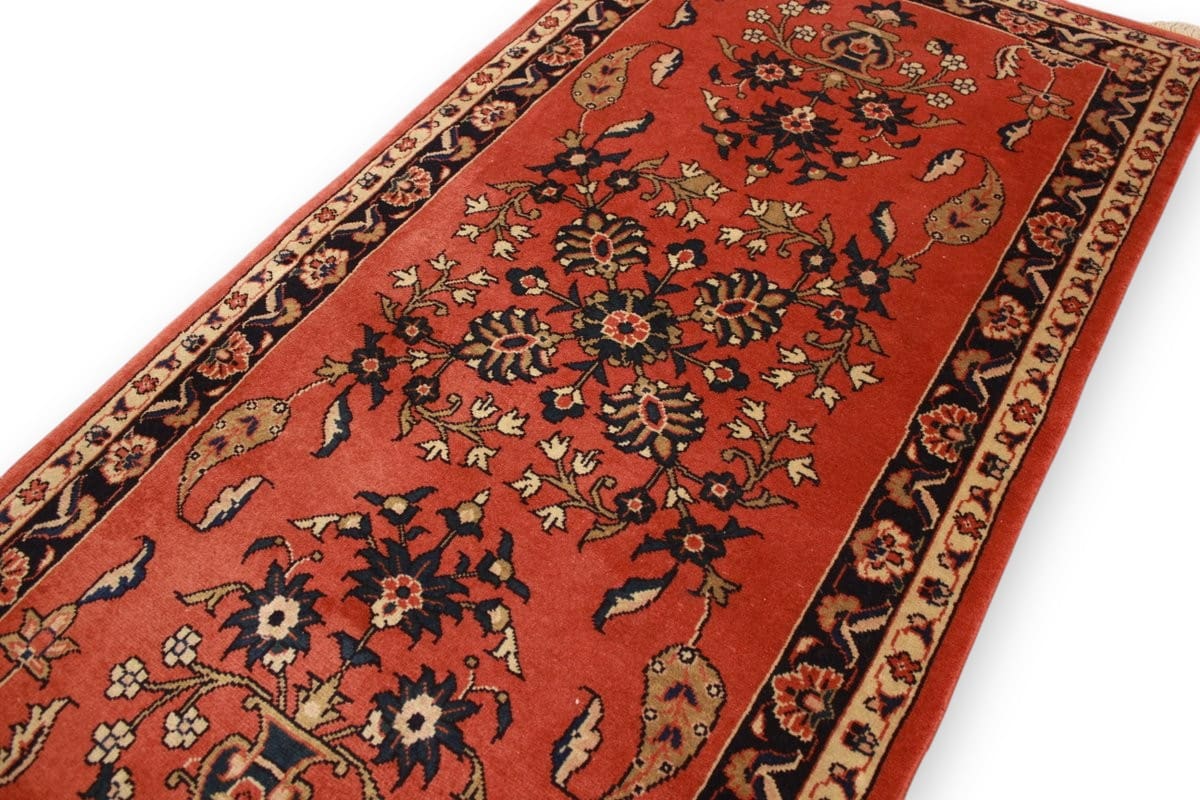 Handgeknüpfter Sarough Farahan Perserteppich, Wolle