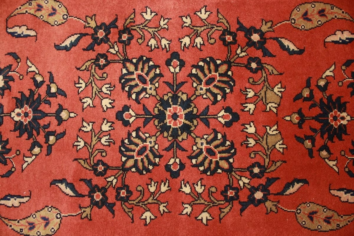 Handgeknüpfter Sarough Farahan Perserteppich, Wolle