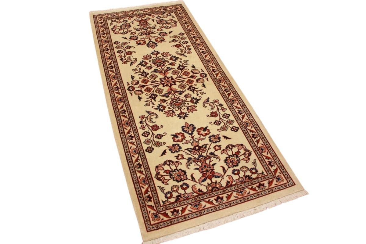 Handgeknüpfter Sarough Farahan Perserteppich, Wolle