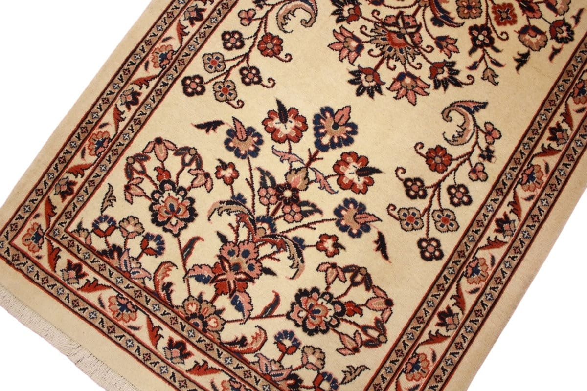 Handgeknüpfter Sarough Farahan Perserteppich, Wolle