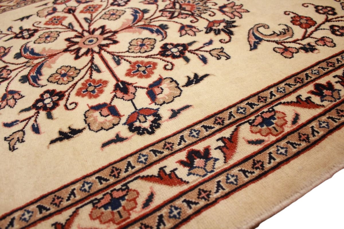 Handgeknüpfter Sarough Farahan Perserteppich, Wolle