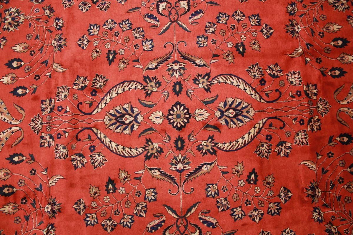 Handgeknüpfter Sarough Farahan Perserteppich, Wolle