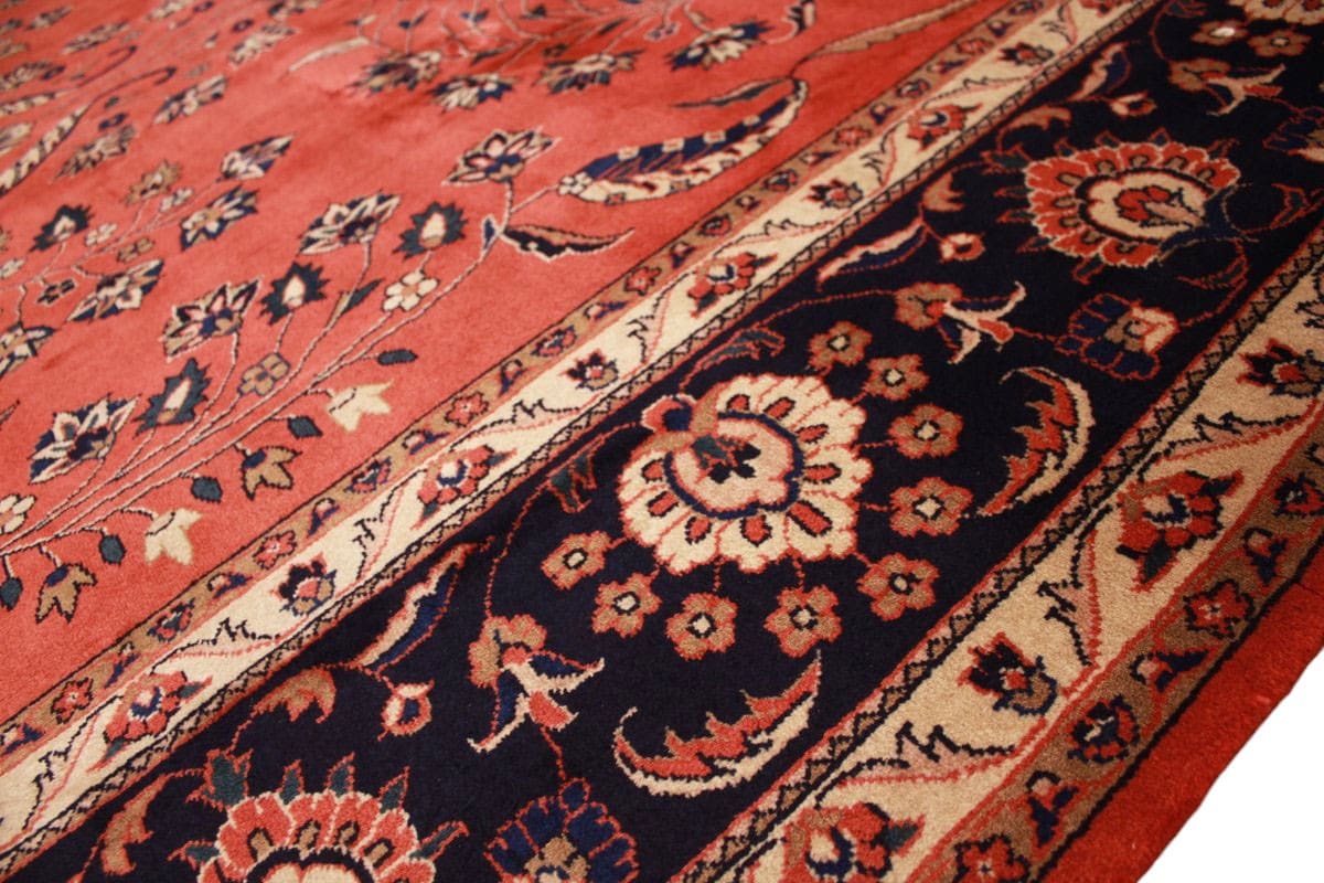 Handgeknüpfter Sarough Farahan Perserteppich, Wolle