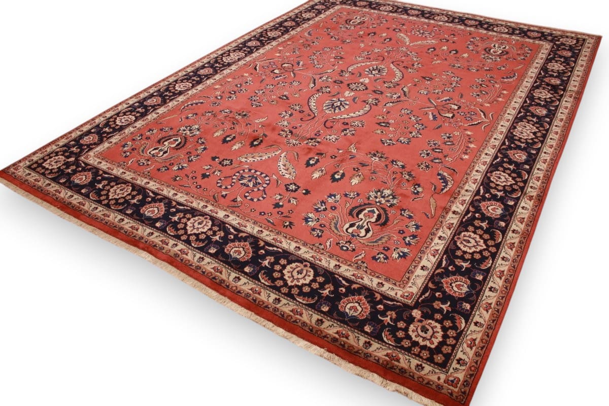 Handgeknüpfter Sarough Farahan Perserteppich, Wolle