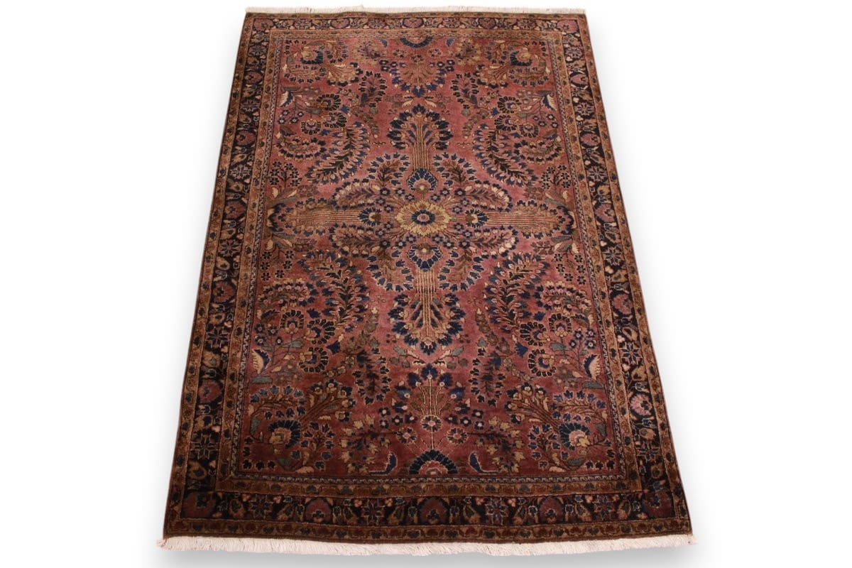 Handgeknüpfter Sarough Farahan Perserteppich, Wolle