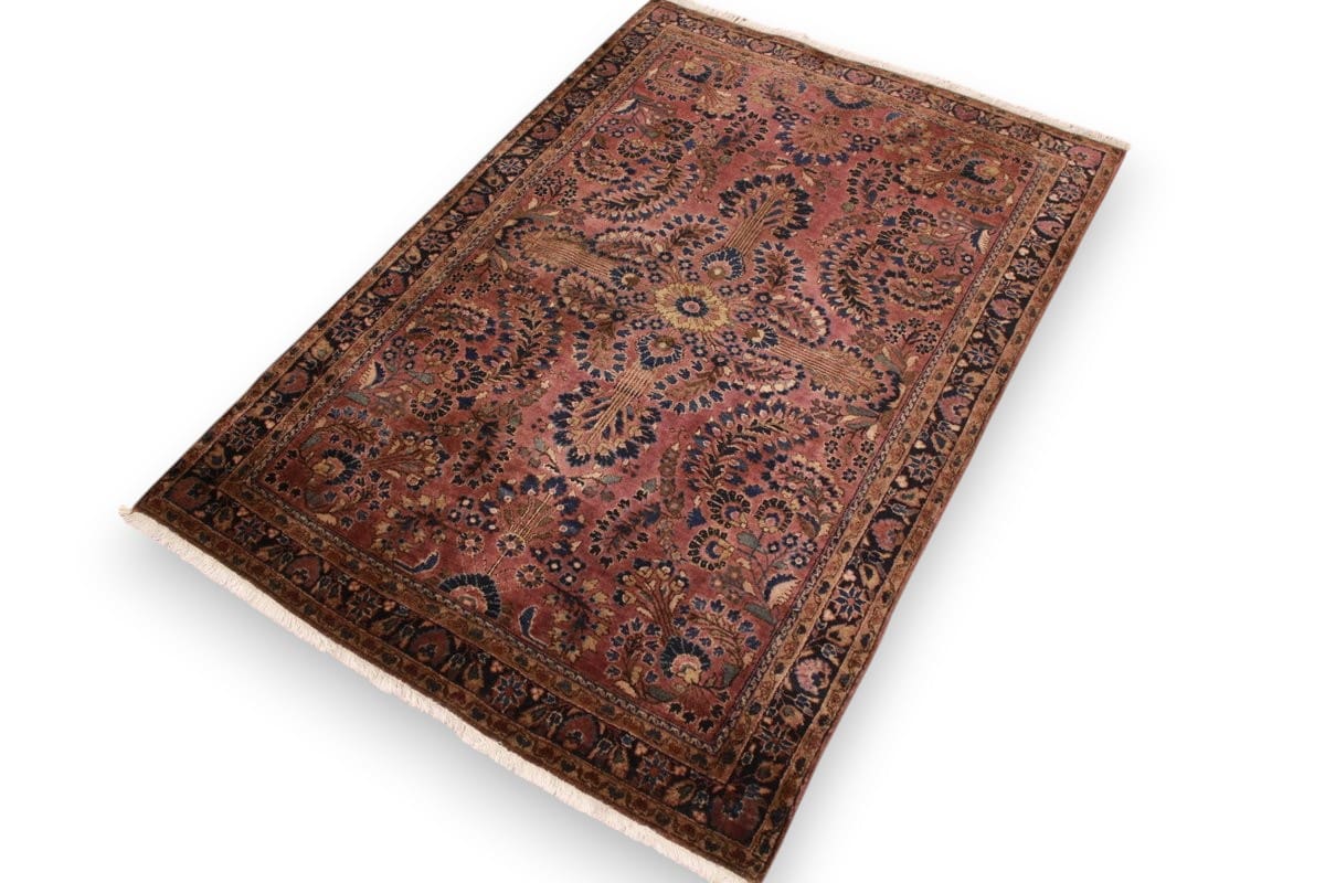 Handgeknüpfter Sarough Farahan Perserteppich, Wolle