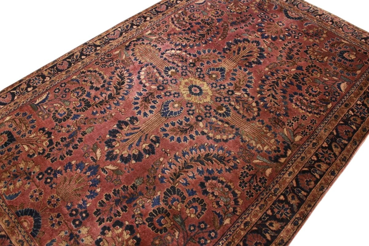Handgeknüpfter Sarough Farahan Perserteppich, Wolle