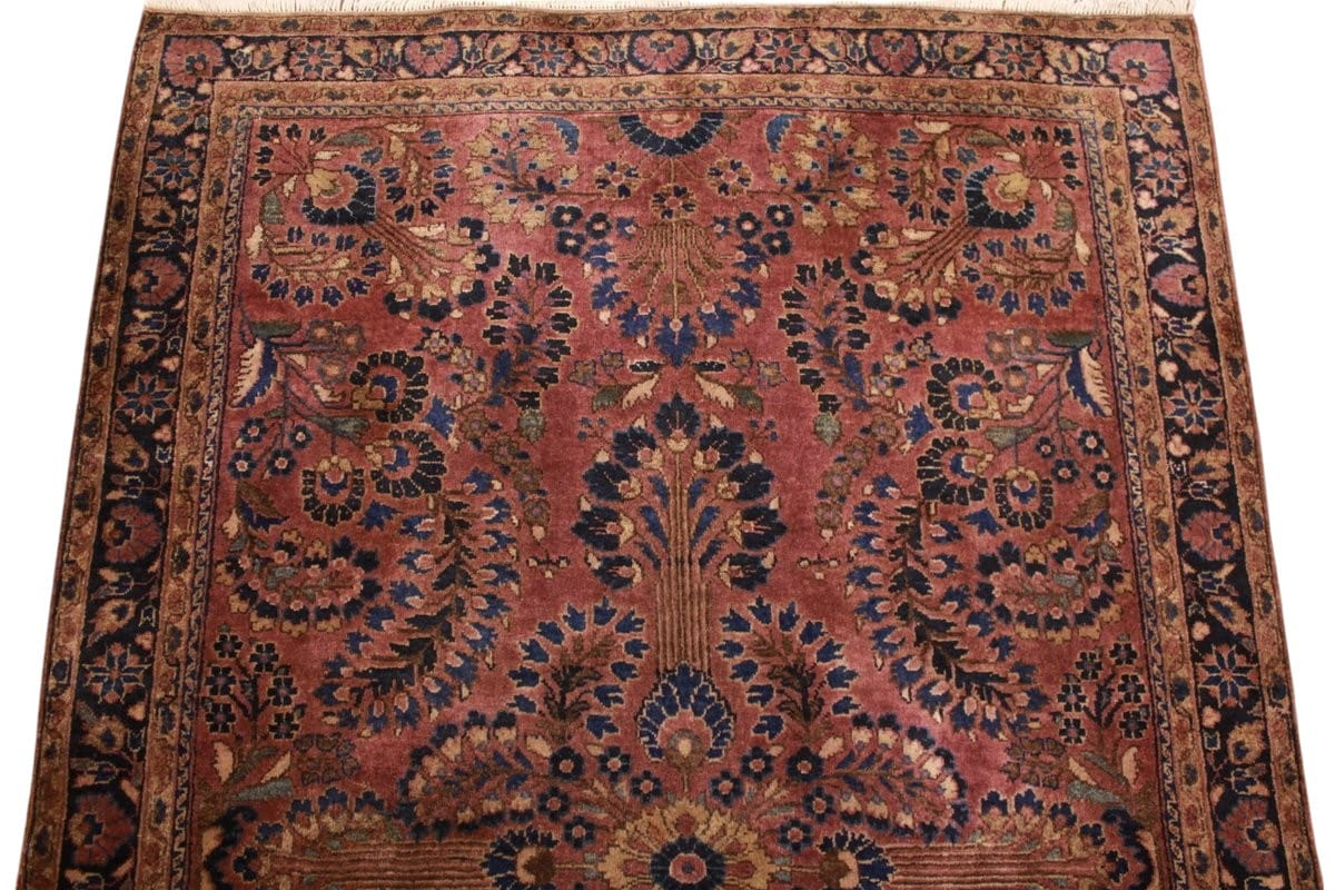 Handgeknüpfter Sarough Farahan Perserteppich, Wolle