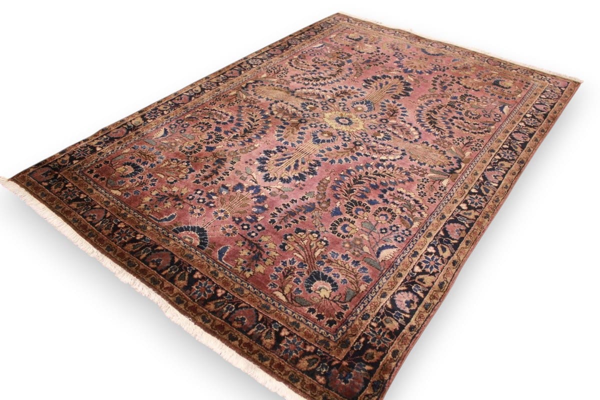 Handgeknüpfter Sarough Farahan Perserteppich, Wolle