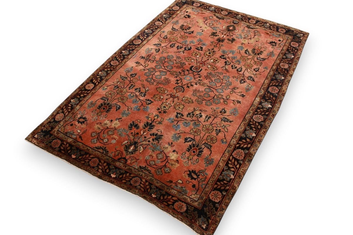 Handgeknüpfter Sarough Farahan Perserteppich, Wolle