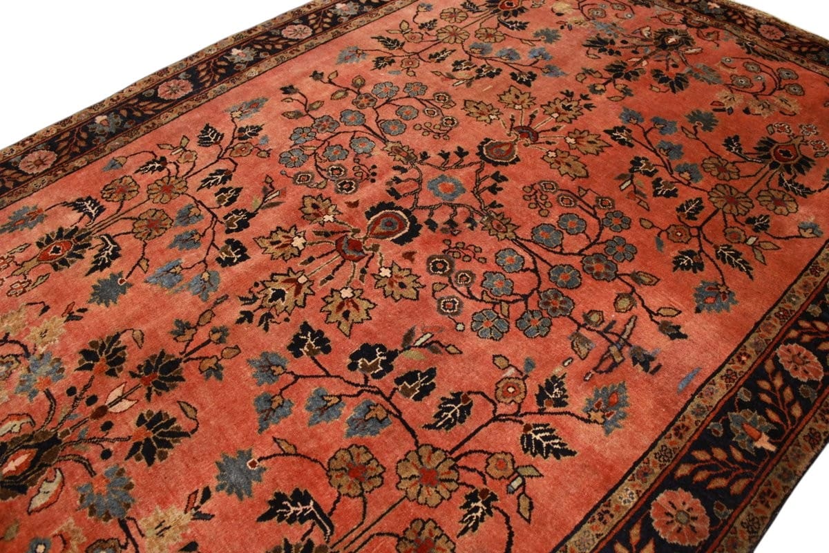 Handgeknüpfter Sarough Farahan Perserteppich, Wolle