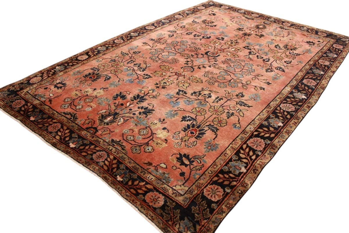 Handgeknüpfter Sarough Farahan Perserteppich, Wolle