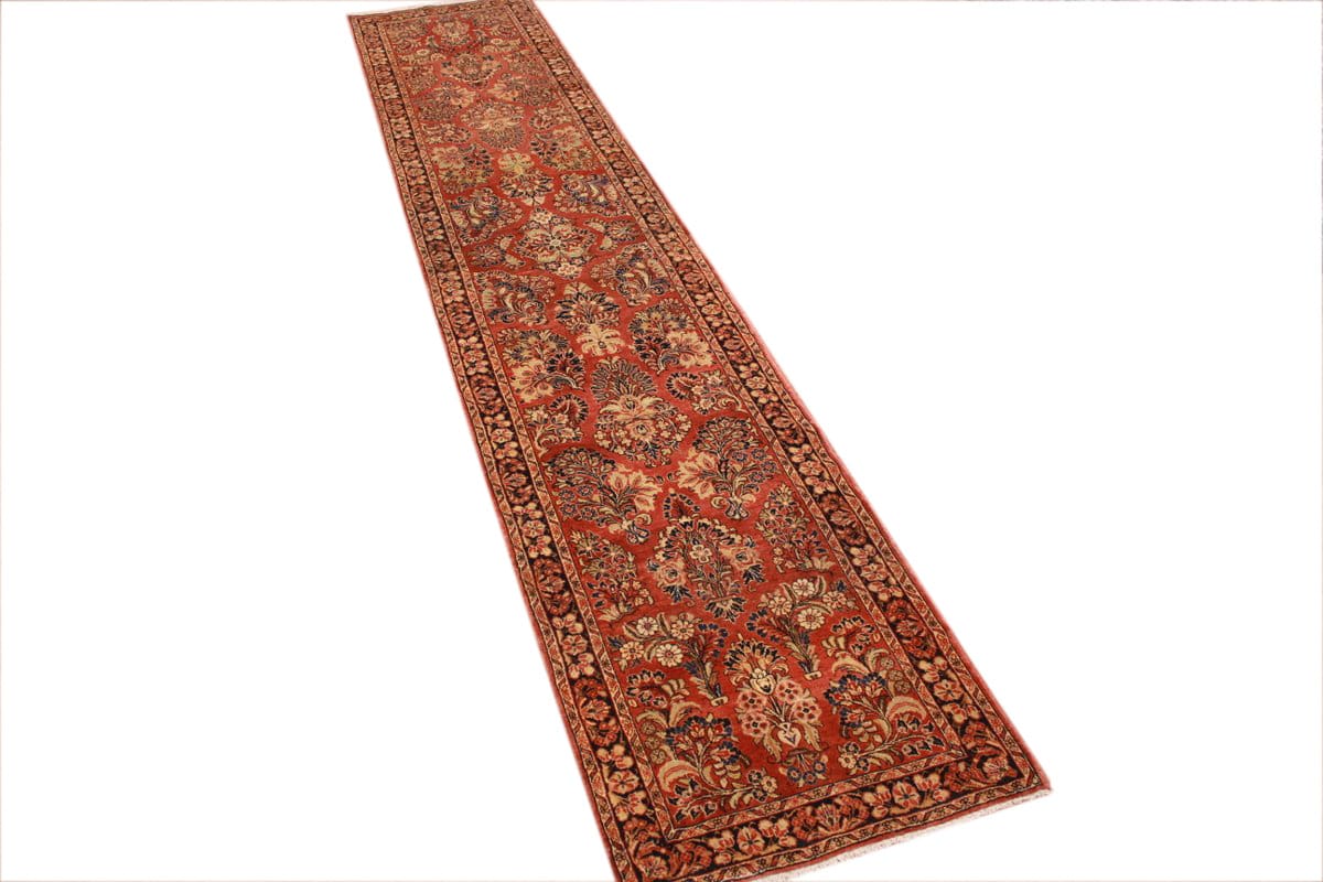 Handgeknüpfter Sarough Farahan Perserteppich, Wolle