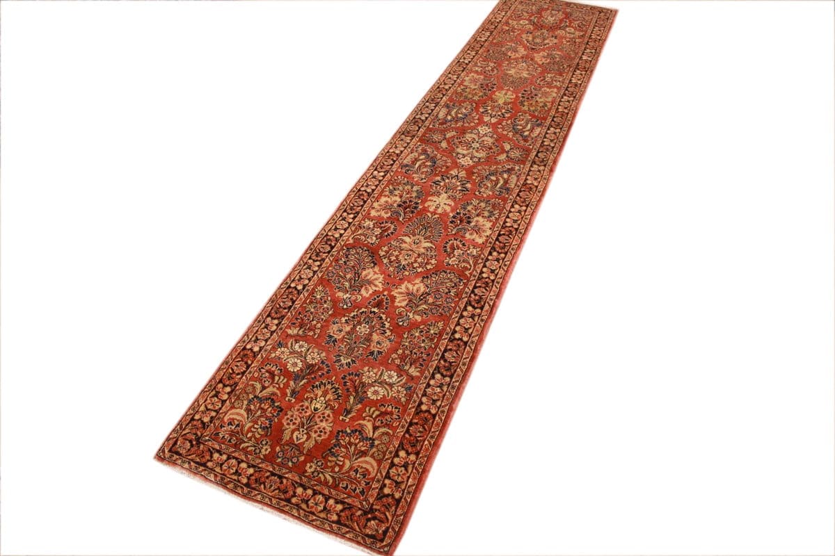 Handgeknüpfter Sarough Farahan Perserteppich, Wolle