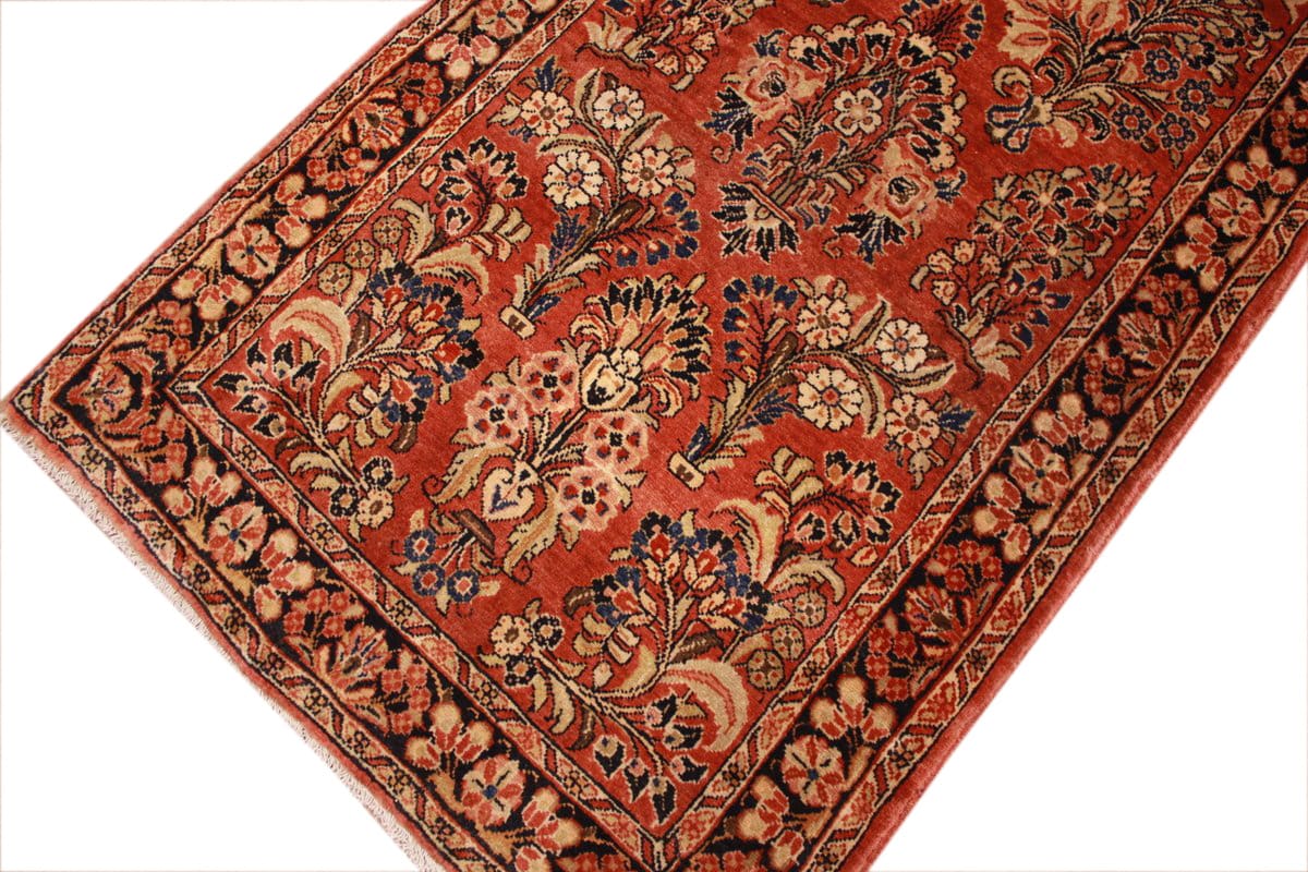Handgeknüpfter Sarough Farahan Perserteppich, Wolle