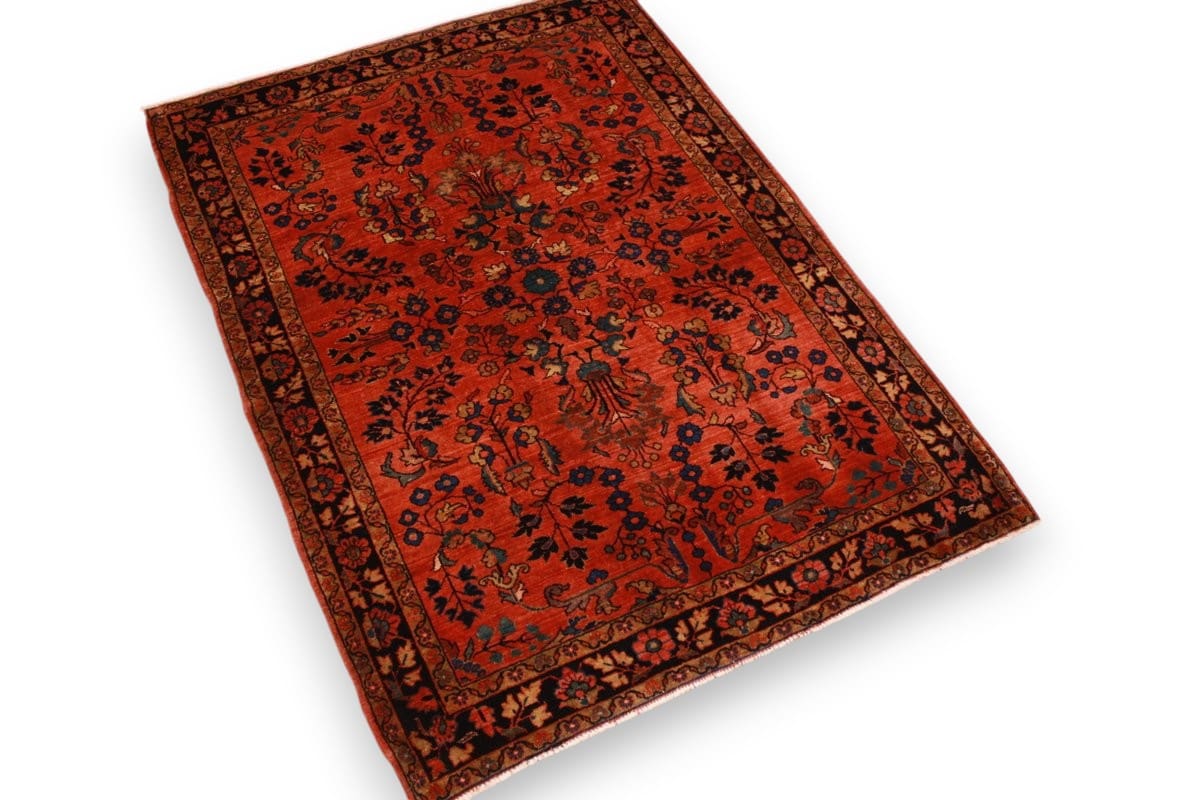 Handgeknüpfter Sarough Farahan Perserteppich, Wolle
