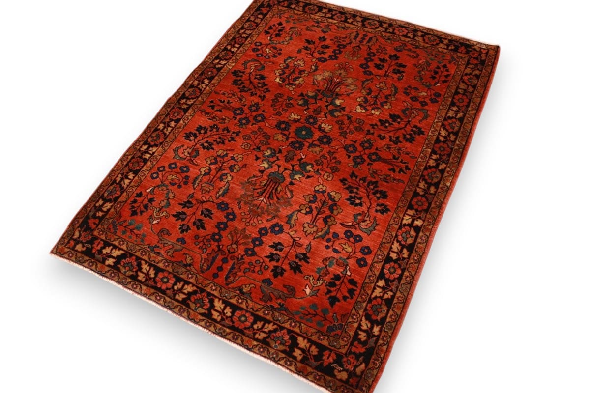 Handgeknüpfter Sarough Farahan Perserteppich, Wolle