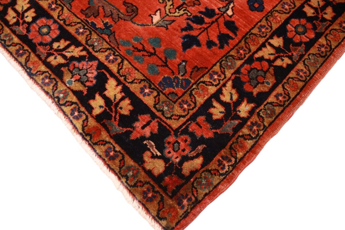 Handgeknüpfter Sarough Farahan Perserteppich, Wolle