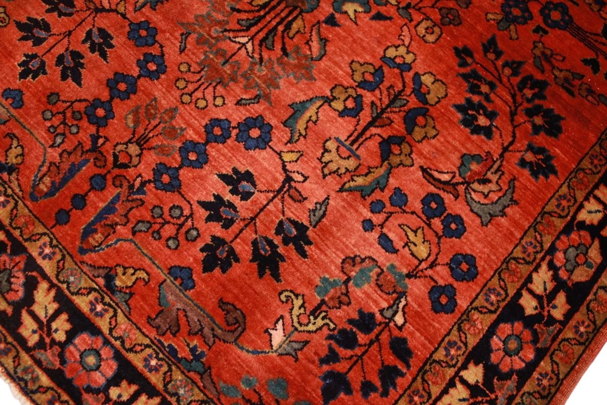 Handgeknüpfter Sarough Farahan Perserteppich, Wolle