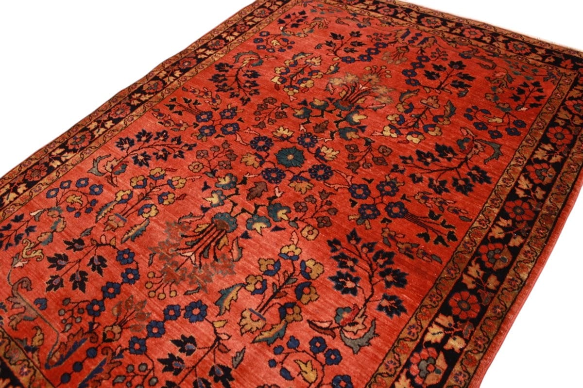 Handgeknüpfter Sarough Farahan Perserteppich, Wolle