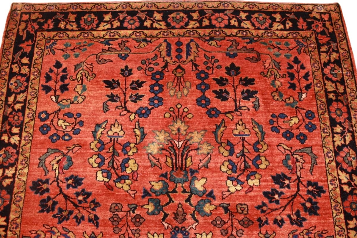 Handgeknüpfter Sarough Farahan Perserteppich, Wolle