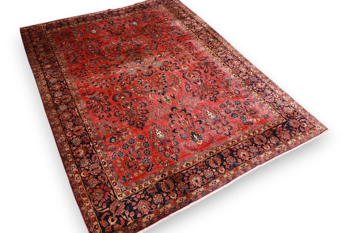 Handgeknüpfter Sarough Farahan Perserteppich, Wolle