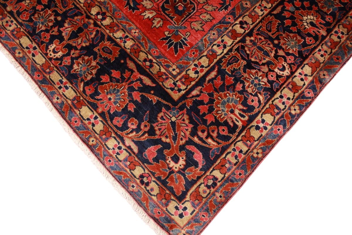 Handgeknüpfter Sarough Farahan Perserteppich, Wolle