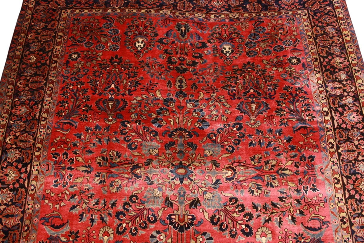 Handgeknüpfter Sarough Farahan Perserteppich, Wolle