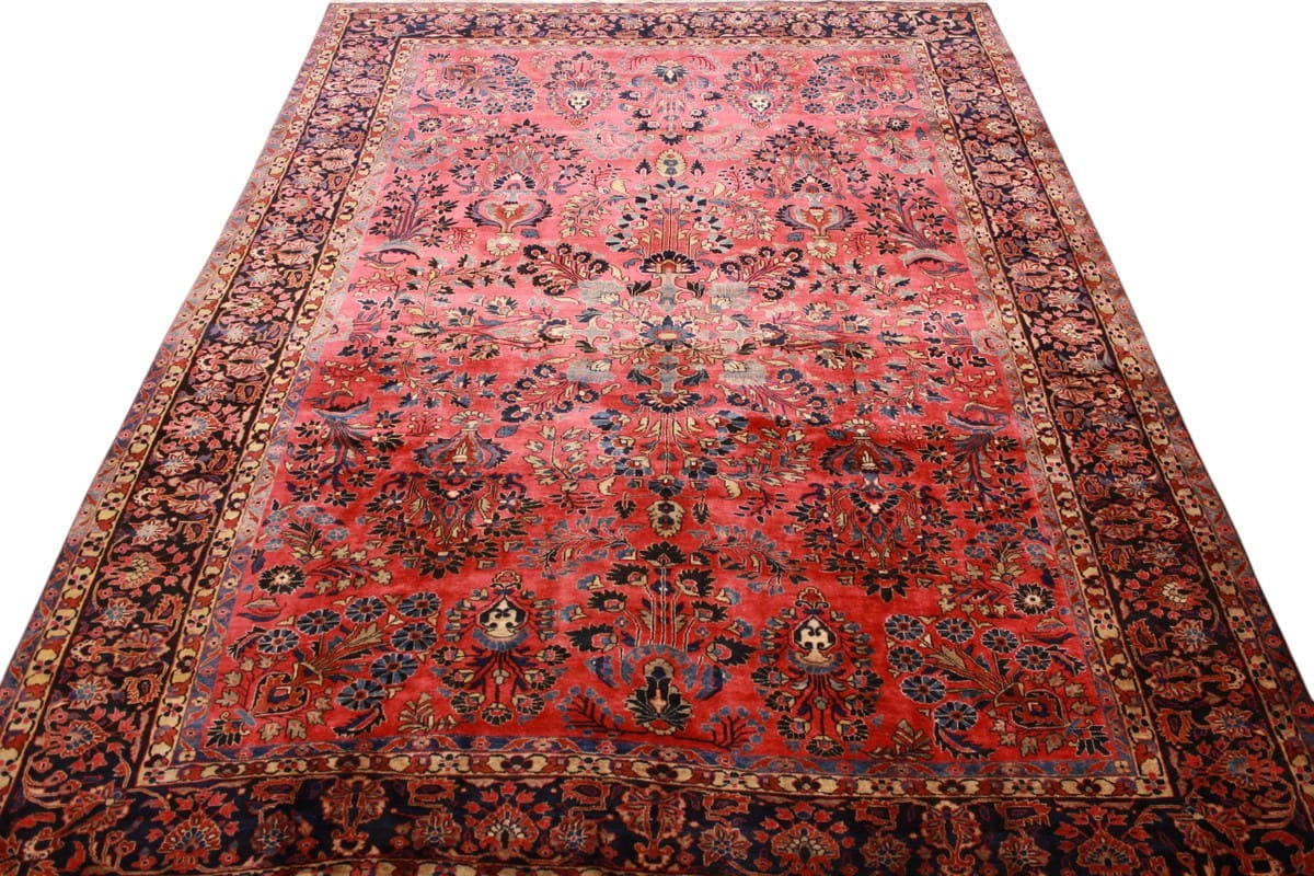 Handgeknüpfter Sarough Farahan Perserteppich, Wolle