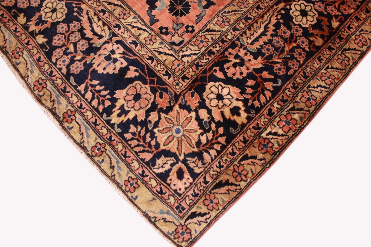 Handgeknüpfter Sarough Farahan Perserteppich, Wolle