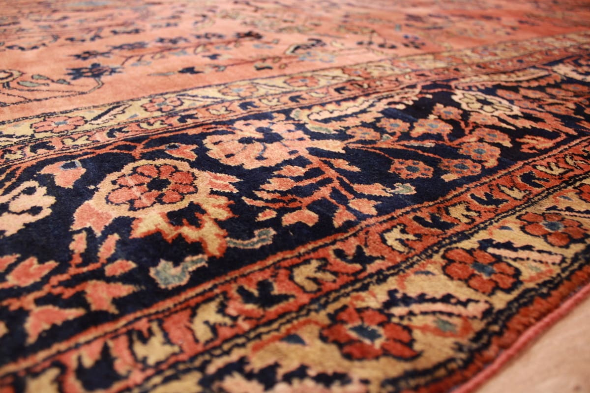 Handgeknüpfter Sarough Farahan Perserteppich, Wolle