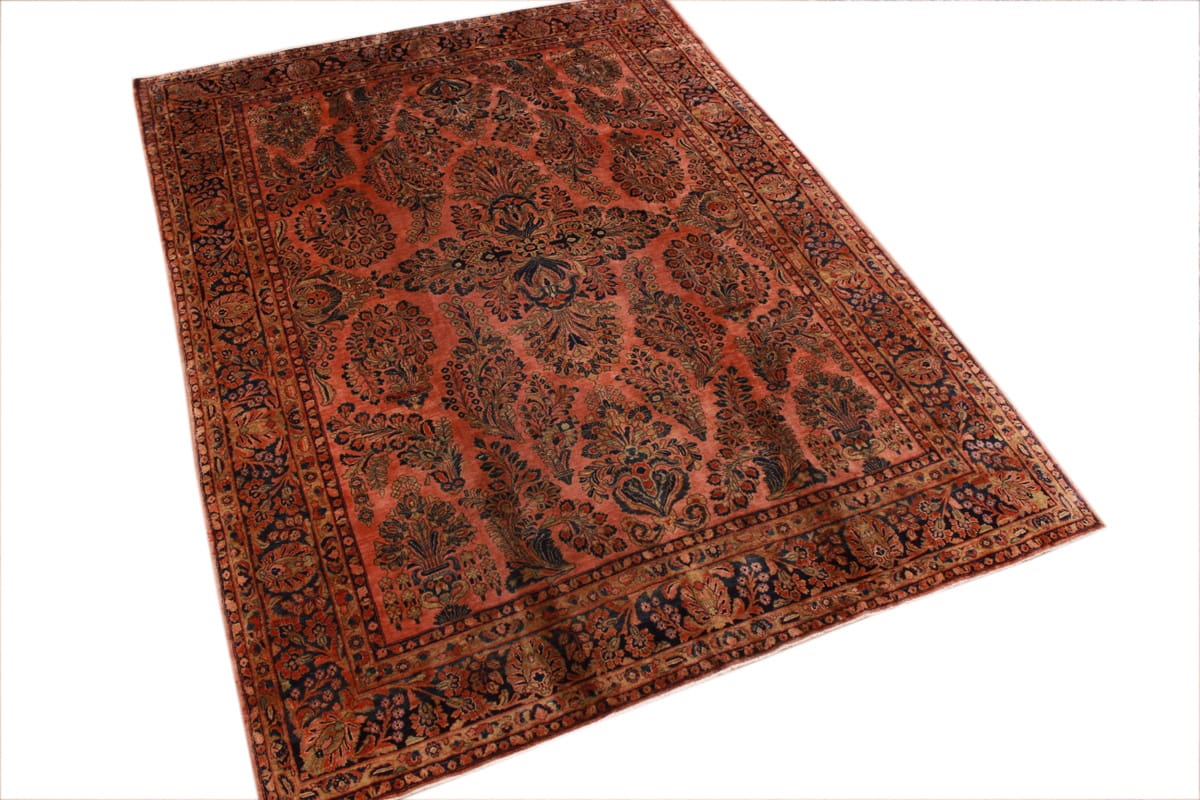Handgeknüpfter Sarough Farahan Perserteppich, Wolle