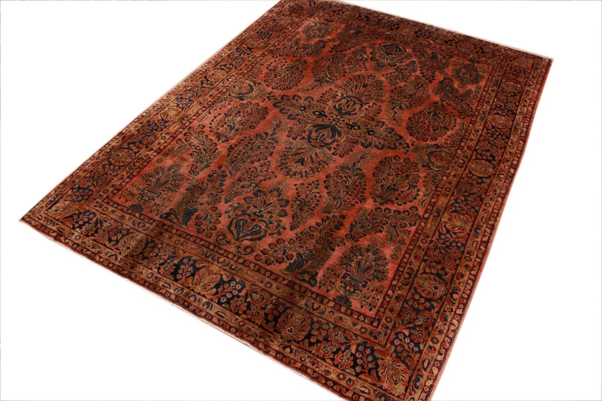 Handgeknüpfter Sarough Farahan Perserteppich, Wolle