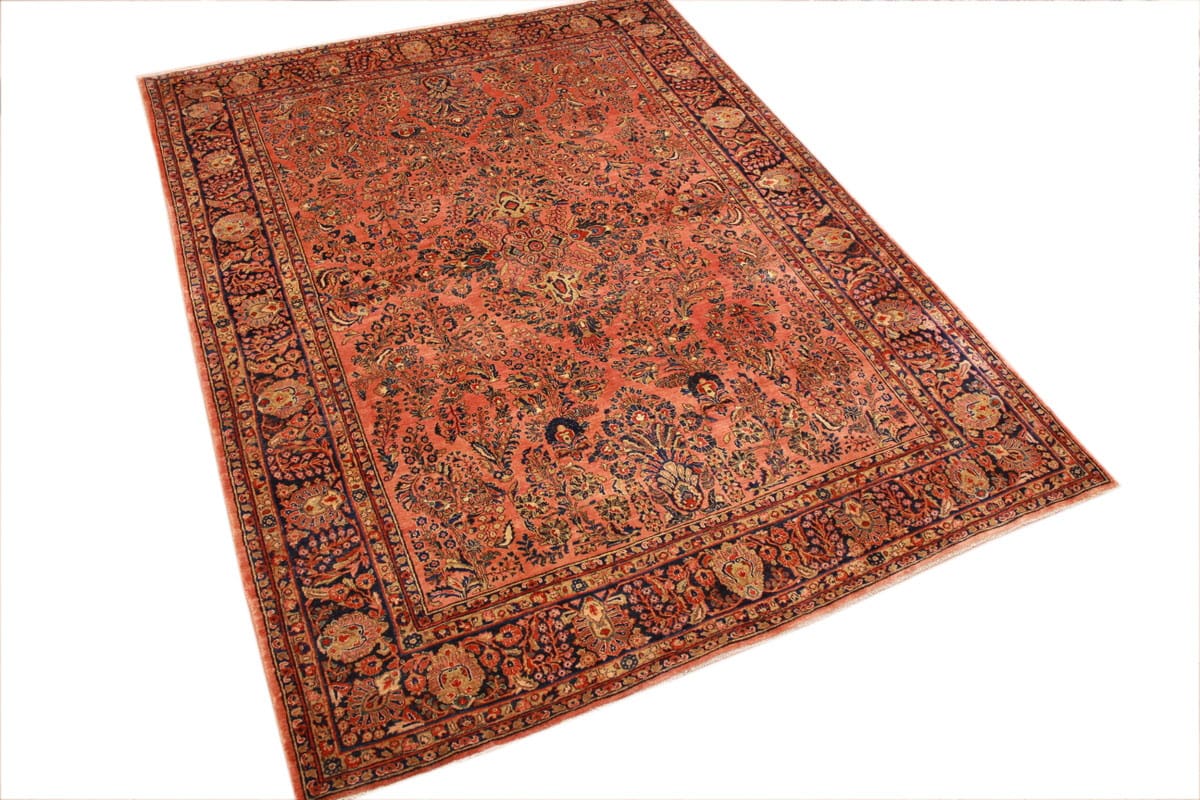 Handgeknüpfter Sarough Farahan Perserteppich, Wolle