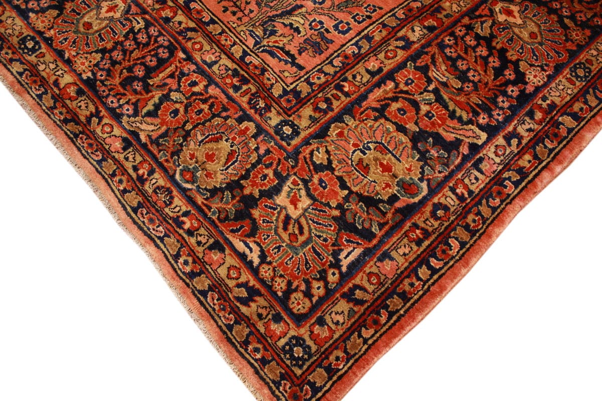 Handgeknüpfter Sarough Farahan Perserteppich, Wolle