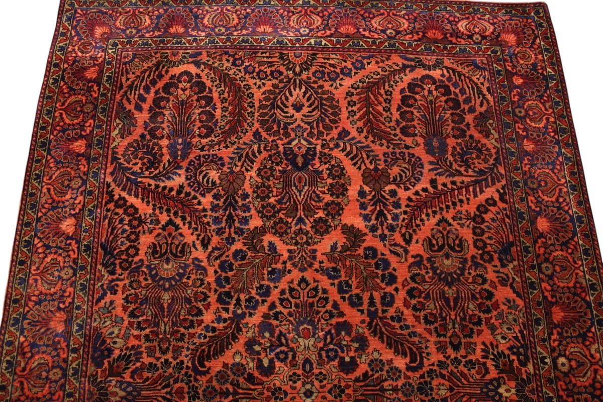 Handgeknüpfter Sarough Farahan Perserteppich, Wolle