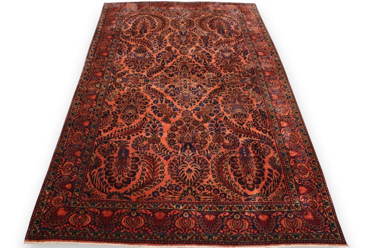 Handgeknüpfter Sarough Farahan Perserteppich, Wolle