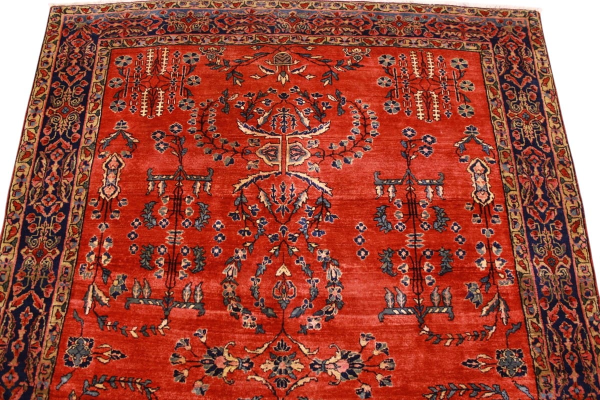 Handgeknüpfter Sarough Farahan Perserteppich, Wolle