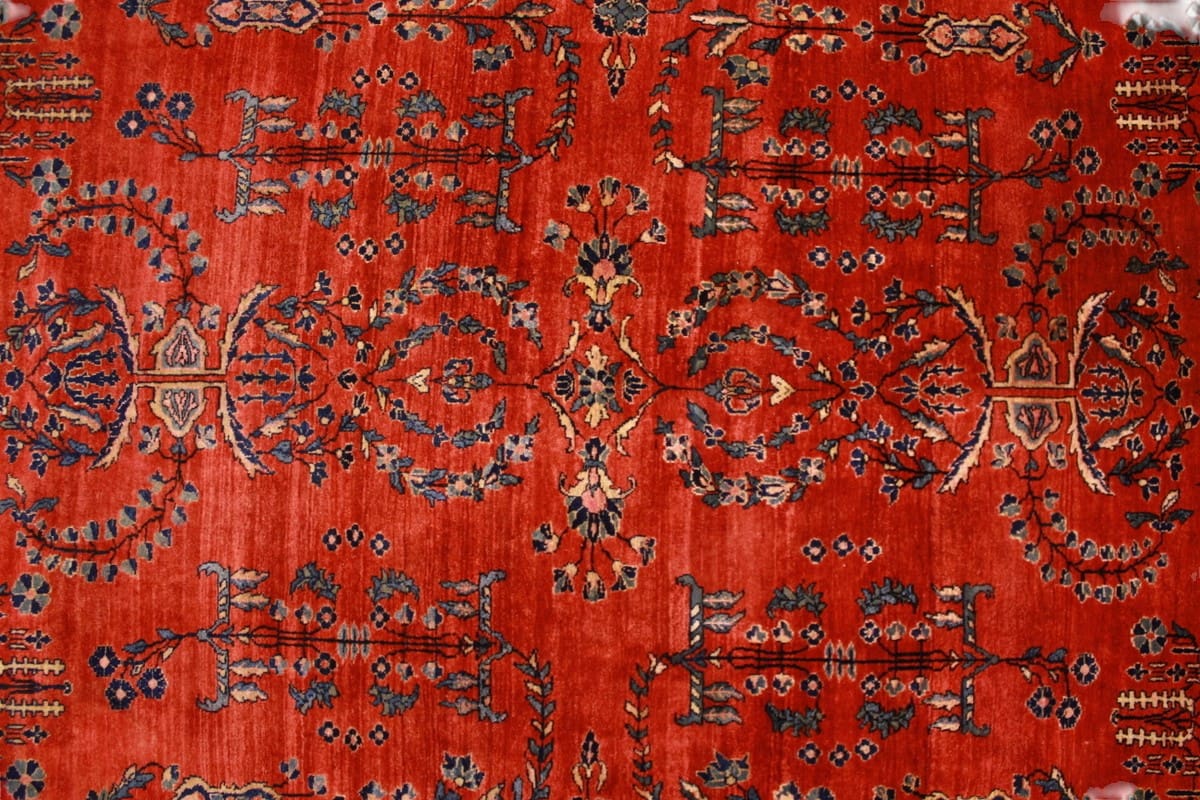 Handgeknüpfter Sarough Farahan Perserteppich, Wolle
